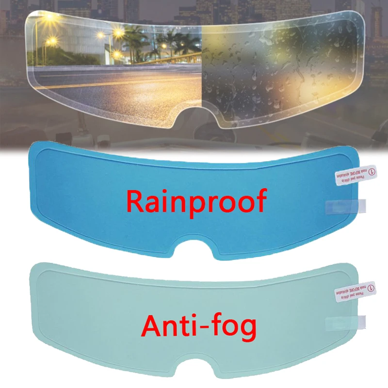 

1/2/4 шт. Универсальный мотоциклетный шлем с защитой от дождя и запотевания
