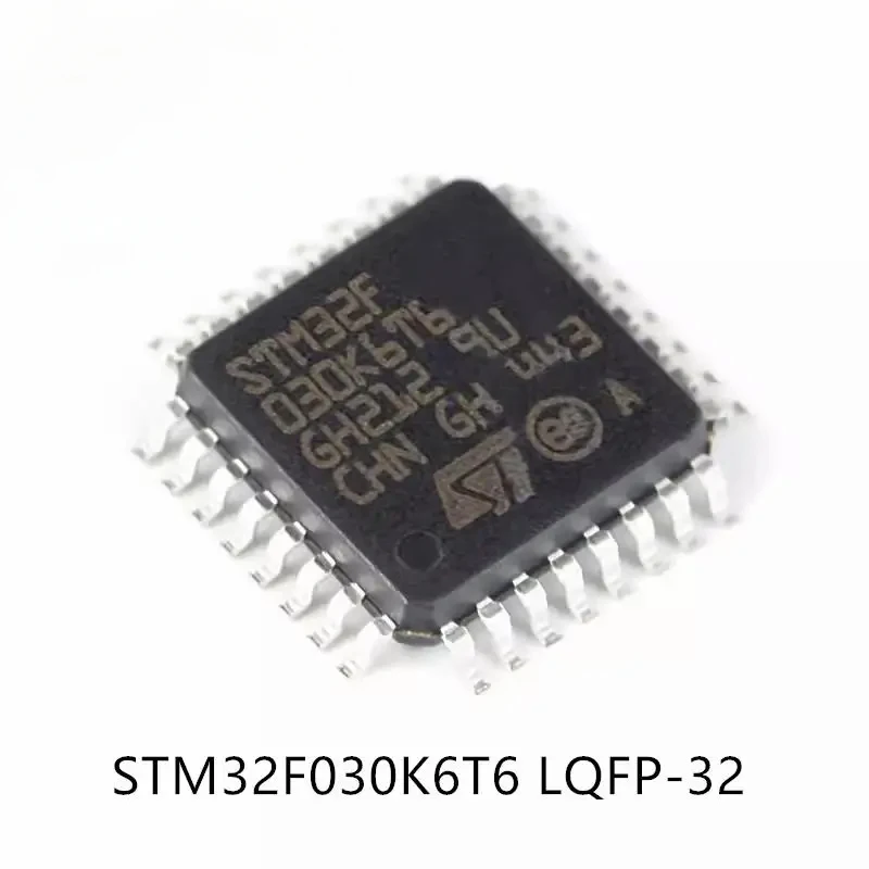 STM32F030K6T6 STM32F030 STM32 F030K6T6 F030K6 LQFP-32 ARM Cortex-M0 32-bit Microcontroller MCU IC Controller Chip Original