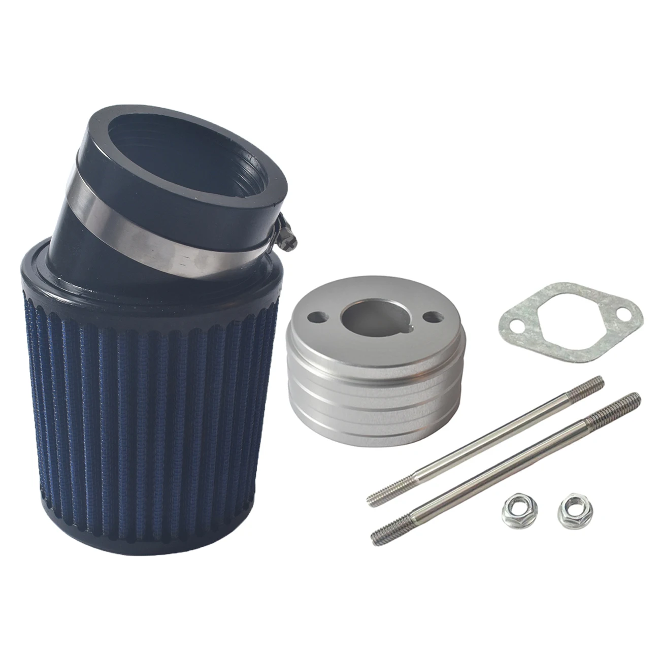 High Performance Air Filter Kit For The Coleman CT100U Mini Bike Blue