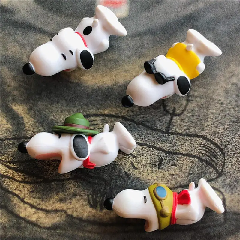 Snoopy Charging Cable Protection Cover Data Cable Protection Cover Kawaii Anime Character Data Cable Protection Cover Toy Gift