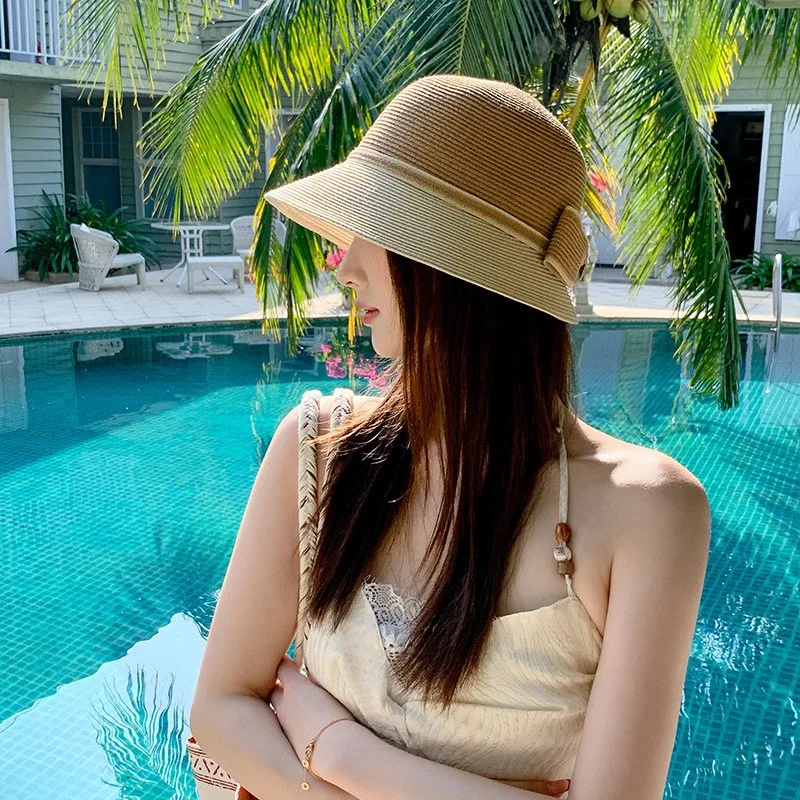 New high-quality women's sunshade hat sweet and face-friendly small breathable