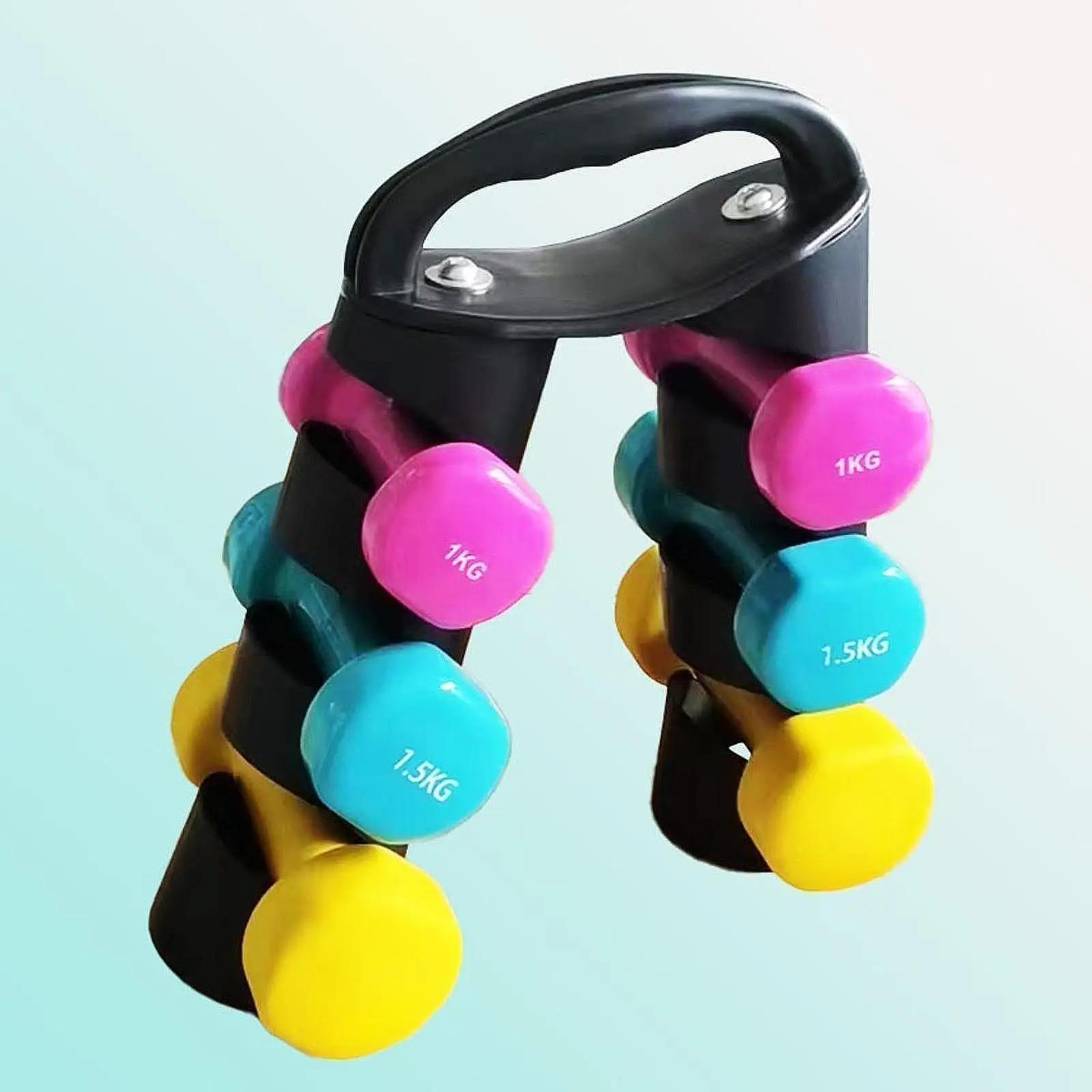 

Dumbbell Rack Stand Only Compact Dumbbell Display Shelf Stable Heavy Duty Dumbbell Holder Rotating Weight Rack for Dumbbells