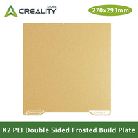 Creality K2 PEI Double Sided Frosted Build Plate 270x293mm Excellent Heat Resistance High Strength 3d Printer Accesoires