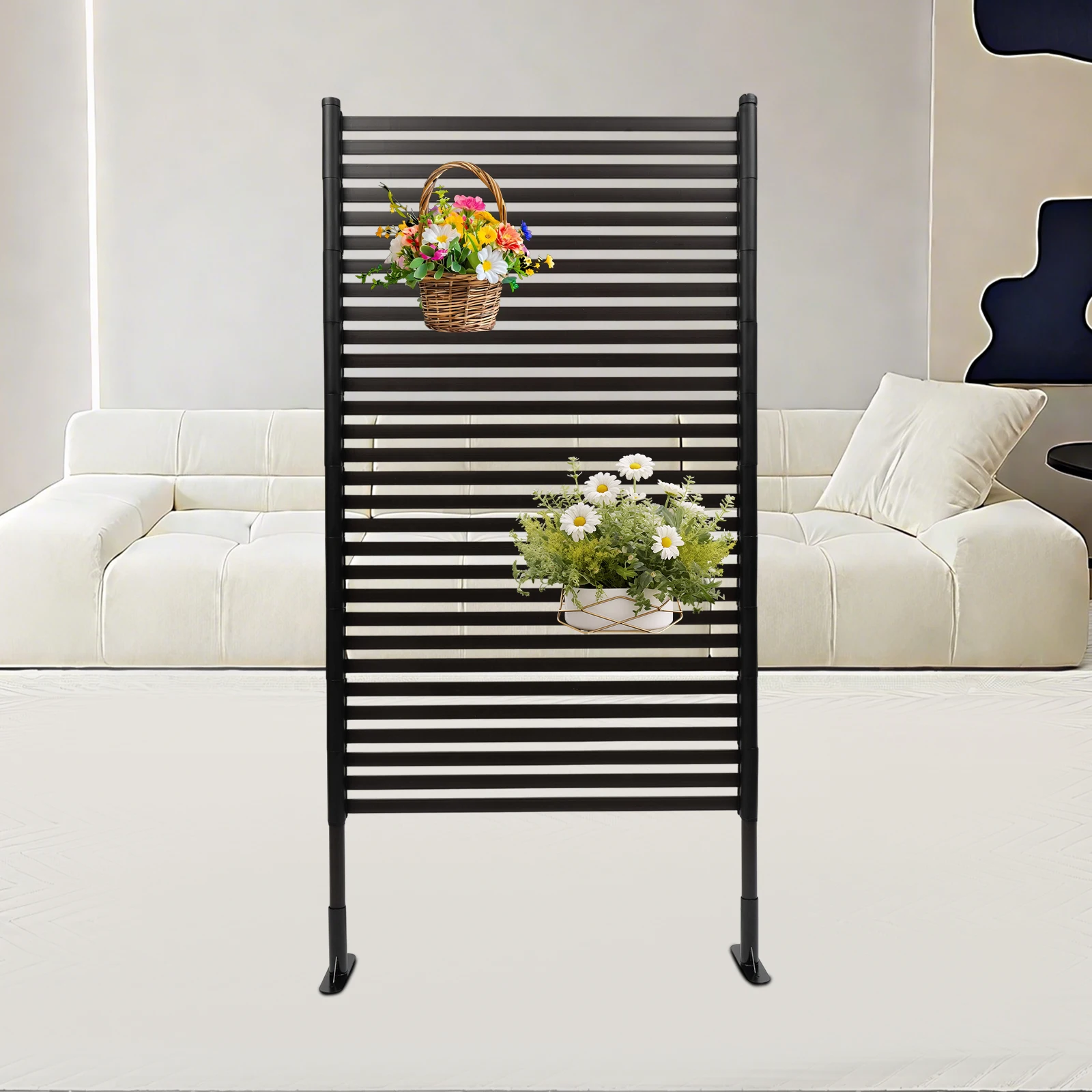 

Privacy Fence Screen, 3 FT W X 6 FT H Tall Divider, Multi-Functional Fence Panels for Garden Backyard Patio Decorative