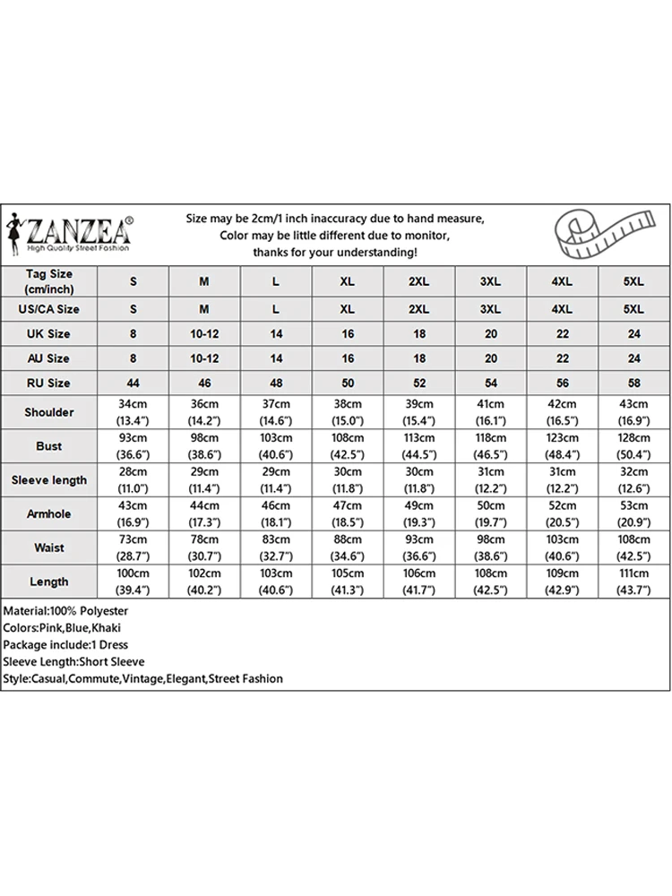 ZANZEA Donne Eleganti Abiti A-Line Manica Corta a Soffio Bohemian Stampato Vestito Estivo 2025 Estate Arco a Vita Alta Festa Vestido