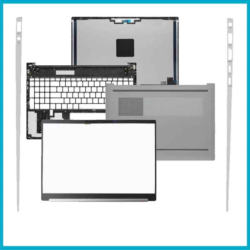 

LCD Back Cover Palmrest Upper Top Case Lower For Book Pro16 16-AB TPN-W161 2023 Bottom Cover Silver LCD Back Cover Palmrest