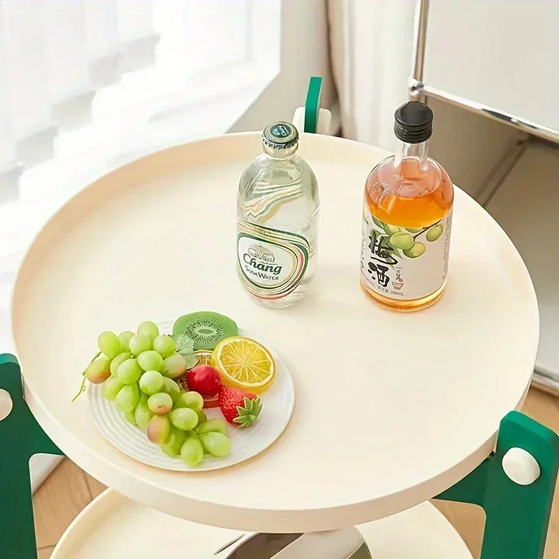 أريكة صغيرة منضدة جانبية لغرفة النوم والقهوة طاولة تخزين حديثة بجانب السرير مع عجلات أثاث غرفة جمالية من Mesitas De Noche #3