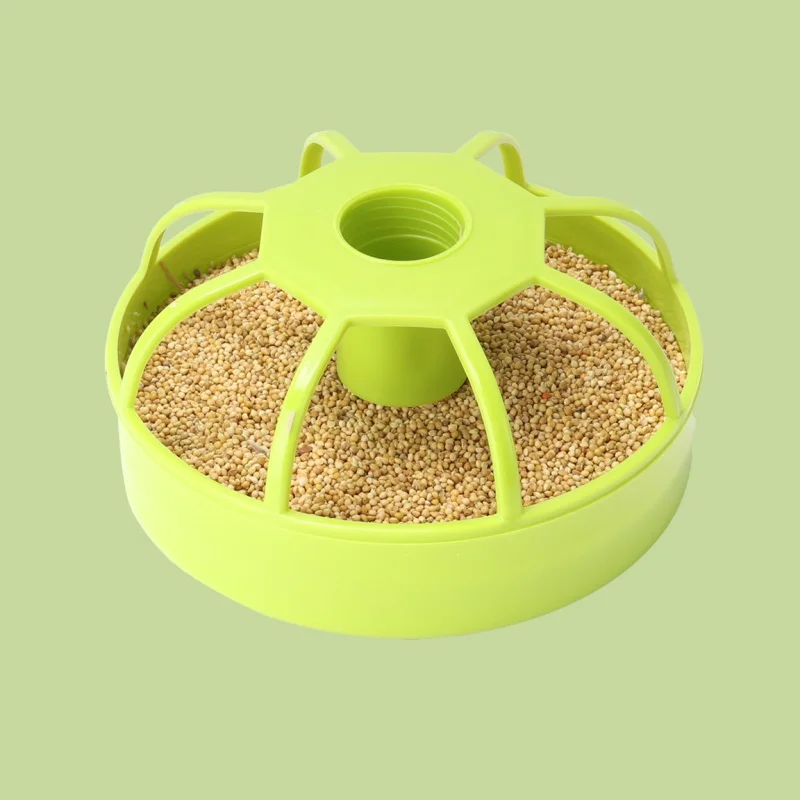 1pc Large-Capacity Automatic Feeder for Water Food for Pet Birds Parrots Starlings Chickens Hamsters Bird Feeder Accessories