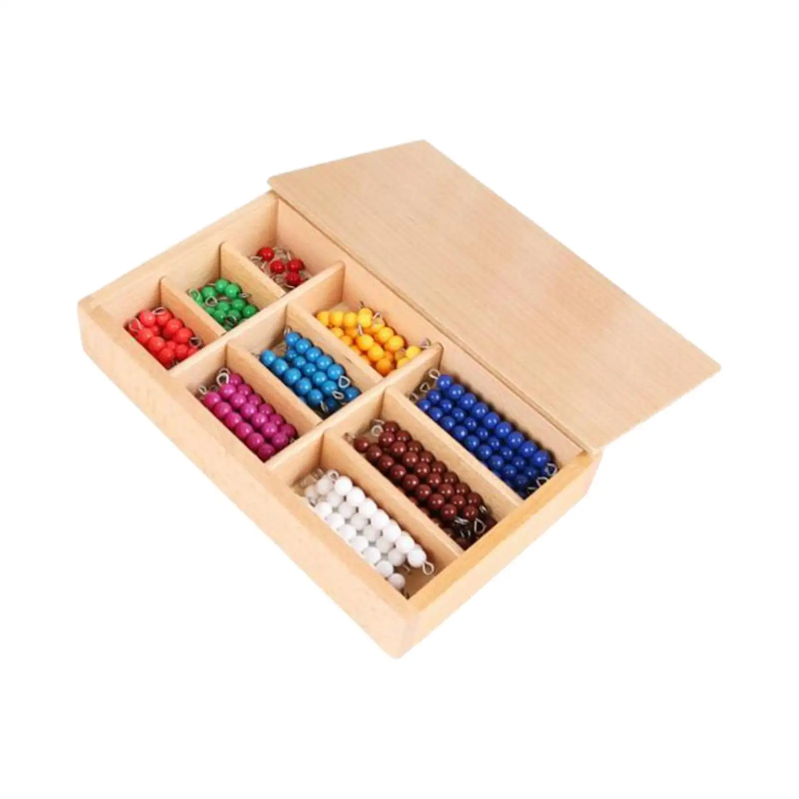 Montessori Math Toy Kids Mathematics Learning for Boys Girls Ages 3-5 Gift