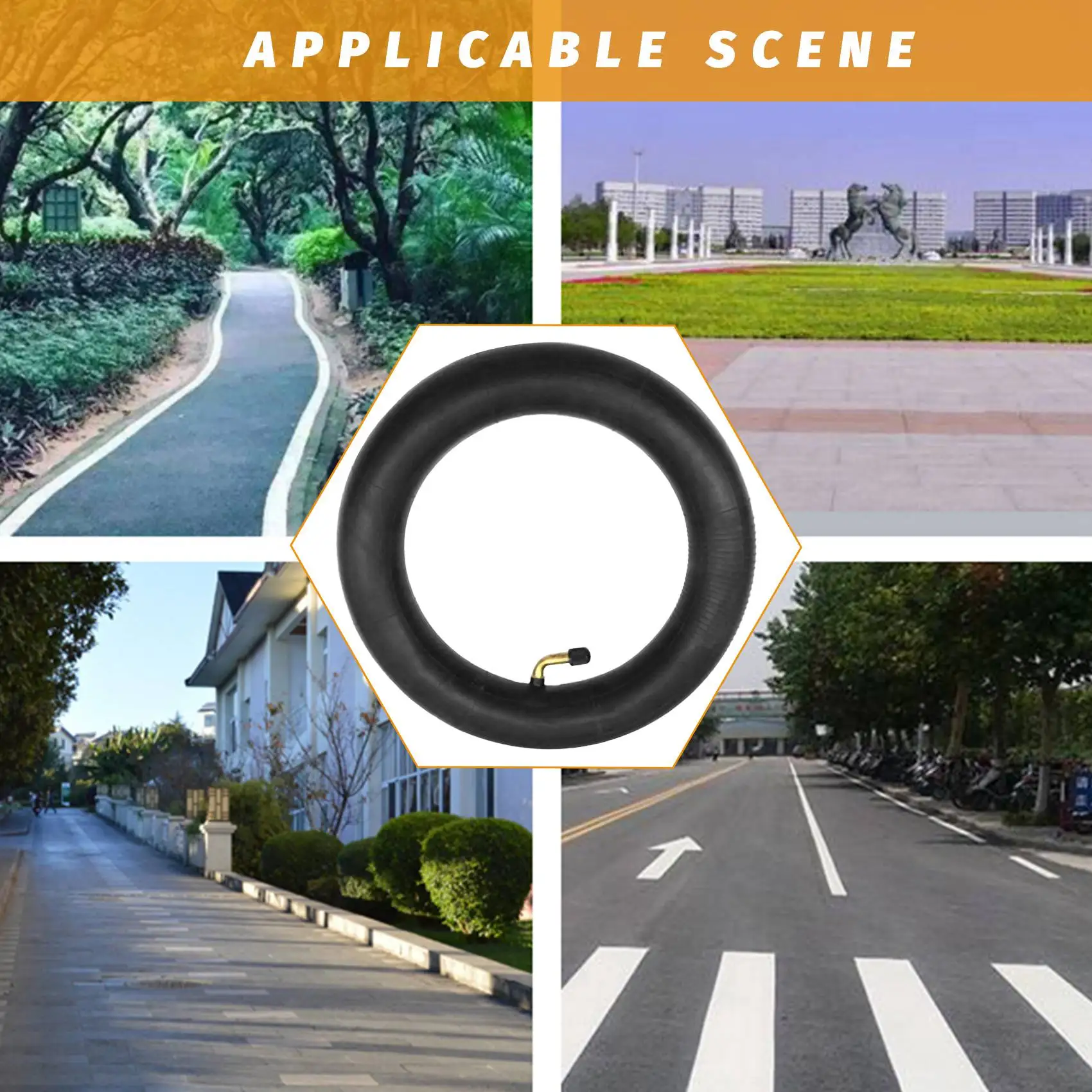 ABHY-70/65-6.5 Inner Tube Tire For Xiaomi Ninebot Electric Mini Pro Scooter Accessories Bicycle Parts