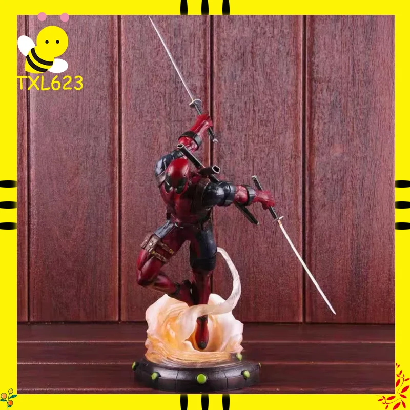 

Deadpool Action Figure 35cm Anime ML Legends X-Men Collectible Toy Manga Figurine GK Statue Model Decoration for Adults And Kids