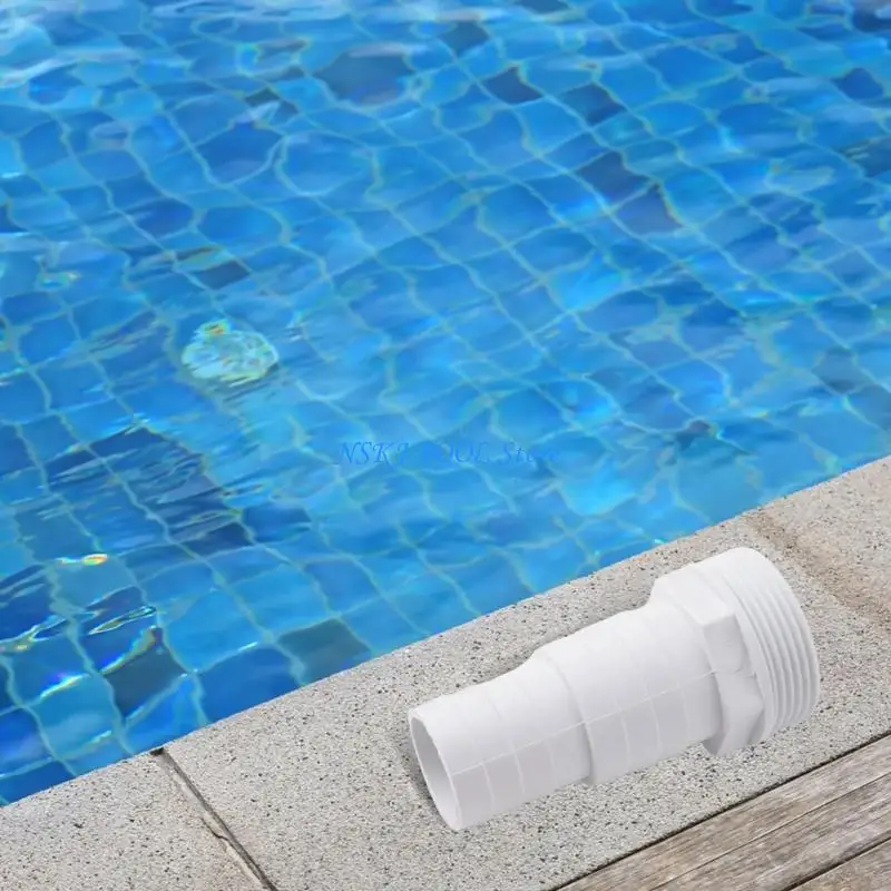 L8RC 2Pcs Multipurpose Pool Hose Nozzle Male Thread Pool Filter Hose Adapter