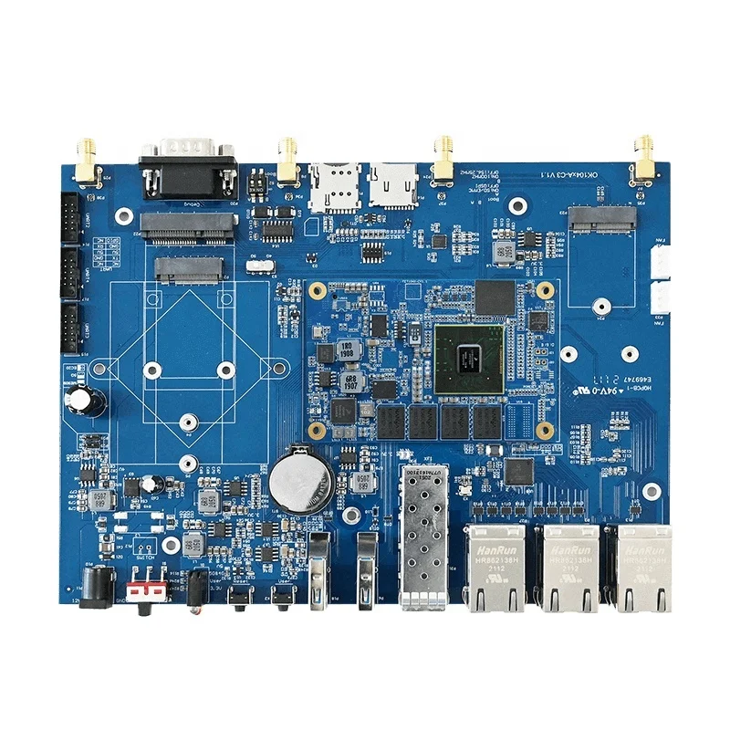 

Комплект платы разработки LS1043A с 6 портами Gigabit Ethernet и поддержкой PCIe USB3.0