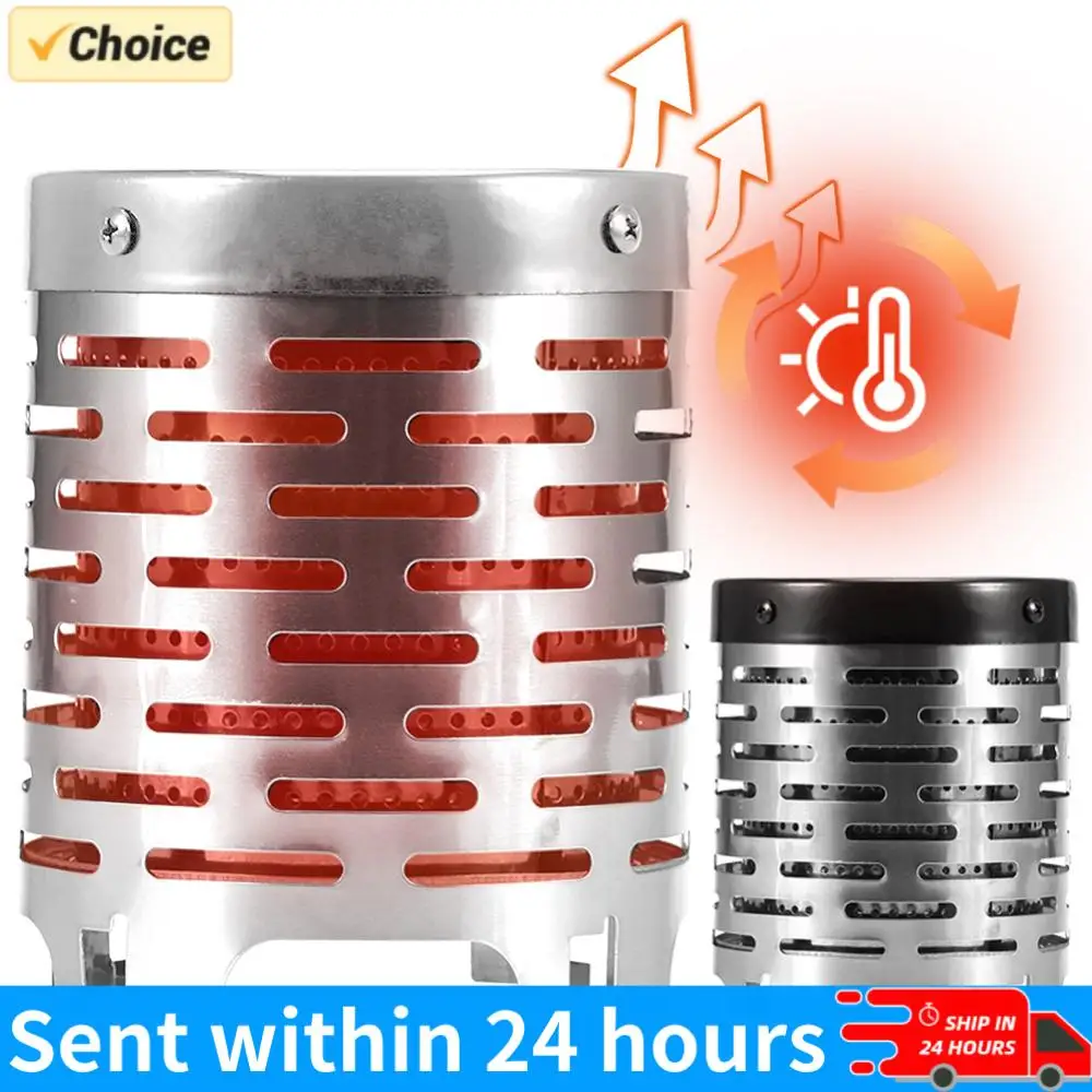 

Мини-газовая плита-обогреватель, износостойкая, портативная, стальная, для кемпинга на открытом воздухе, с крышкой для нагрева, оборудование для обогрева