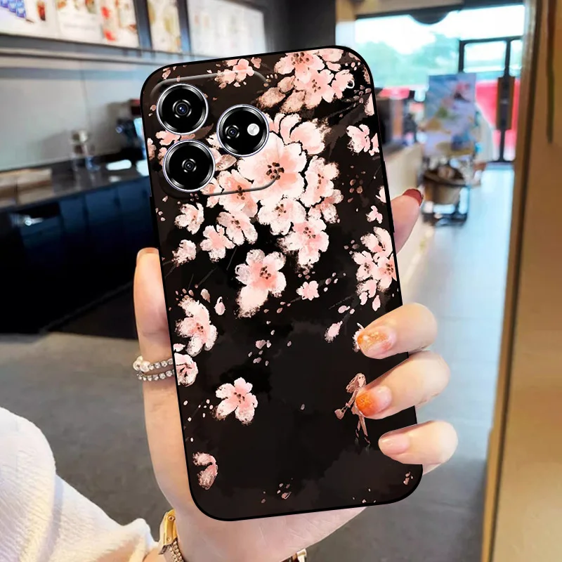 For ZTE Blade V60 Phone Case Axon60 Fashion Back Cover For ZTE Nubia V60 Soft Silicone TPU Case Axon 60 Z2356 Shockproof Capa