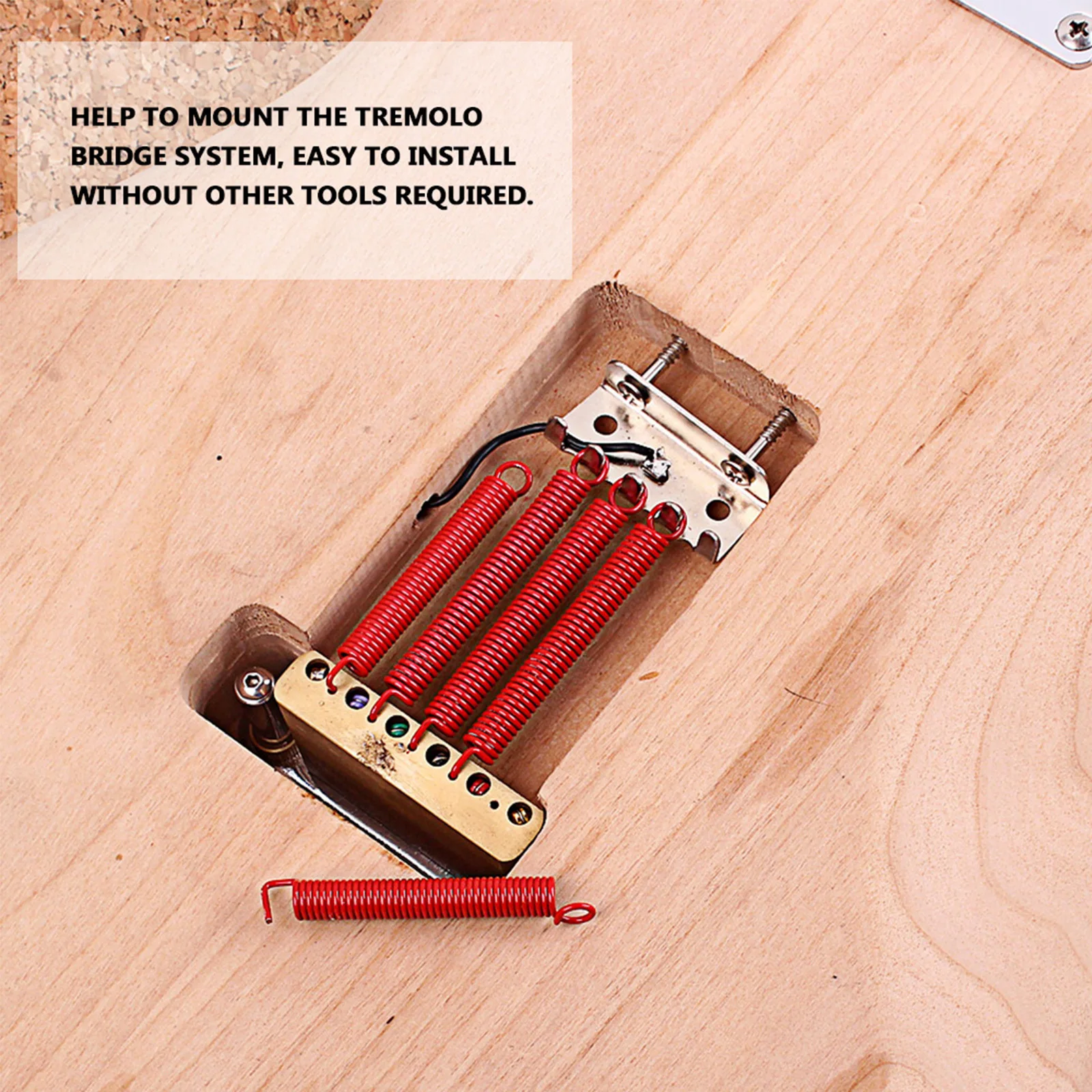 

Tremolo Tension Springs for Electric Guitar Replacement Parts Compatible with Tremolo Bridge Claw and Saddle Bridge