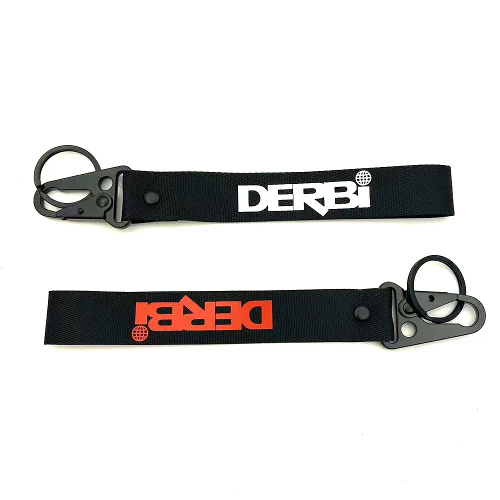 New For Derbi Moto Badge Keyring Key Holder Chain Collection Keychain Fit Derbi Motorcycle