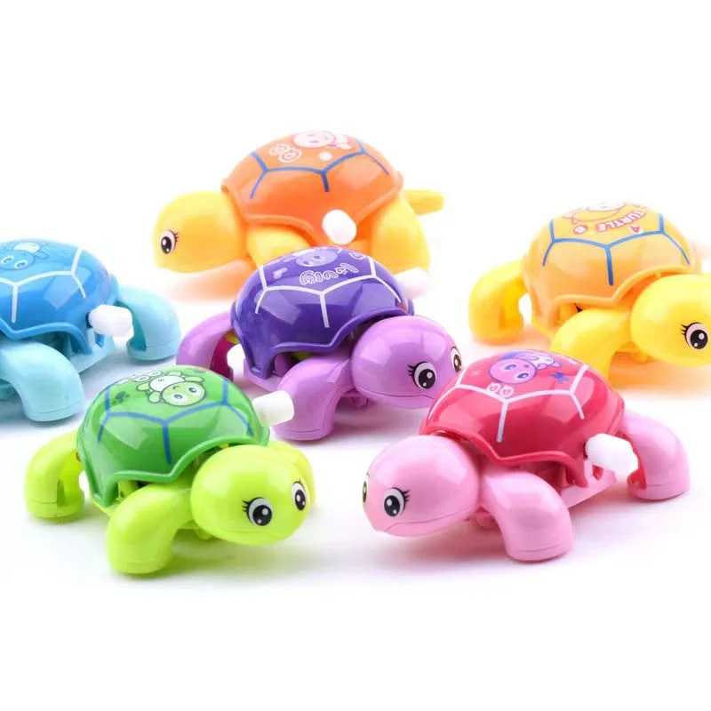 Wind-up little turtle toys, early education educational simulation toys, baby crawling toys, clockwork caterpillar toys