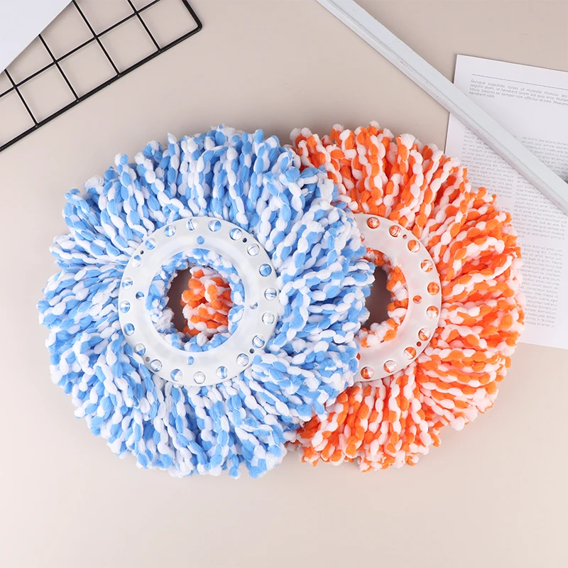 Thicken Microfiber Cotton Head 360 Magic Mops Spinnable Universal Spin Mop Head Replacement Refill Household Cleaning Tools 16cm