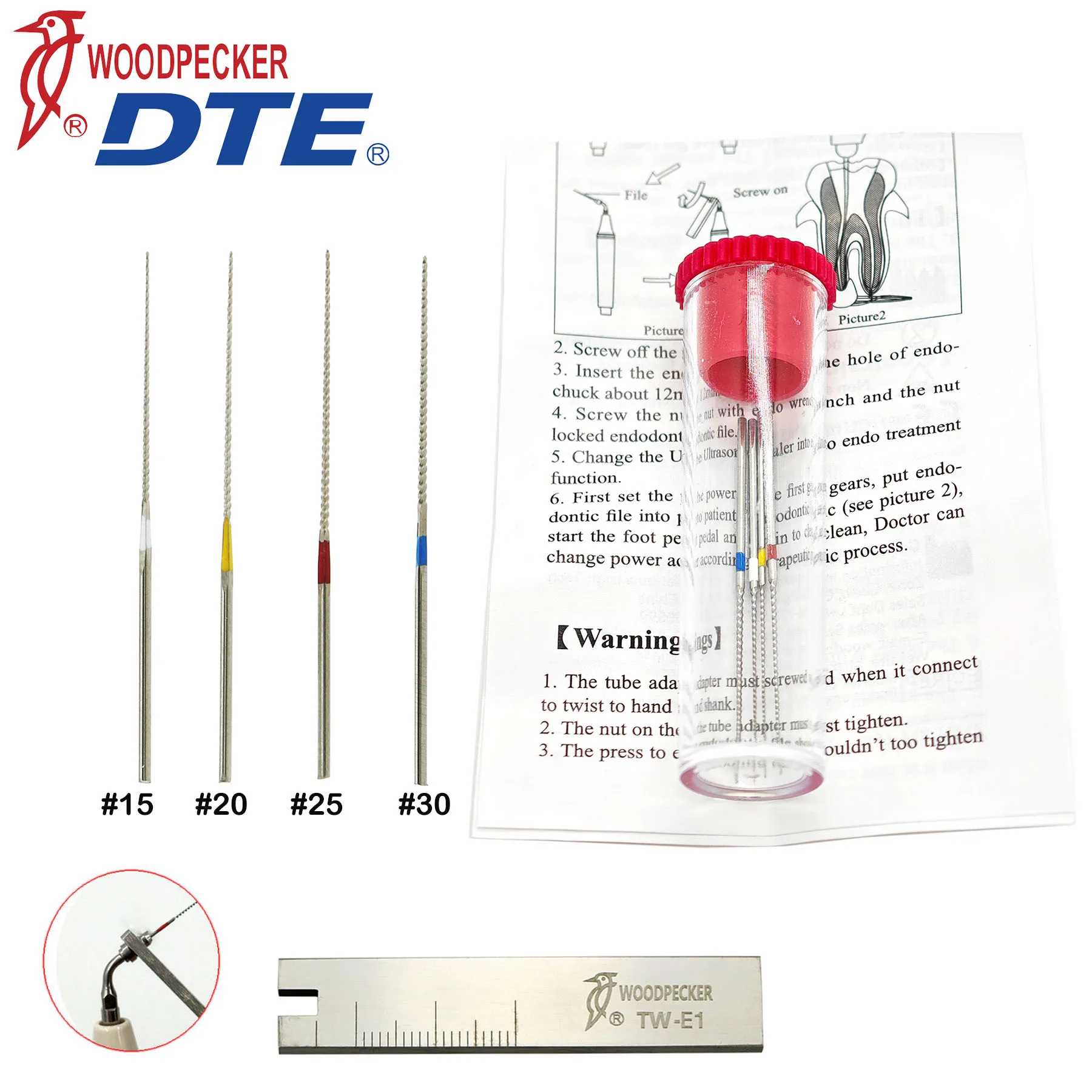 

Ультразвуковой U-образный файл корневых каналов для стоматологии Woodpecker DTE # Наконечник для скалера Perio 15/20/25/30 подходит для наконечников скалера SACTEON NSK, эндо-ключ