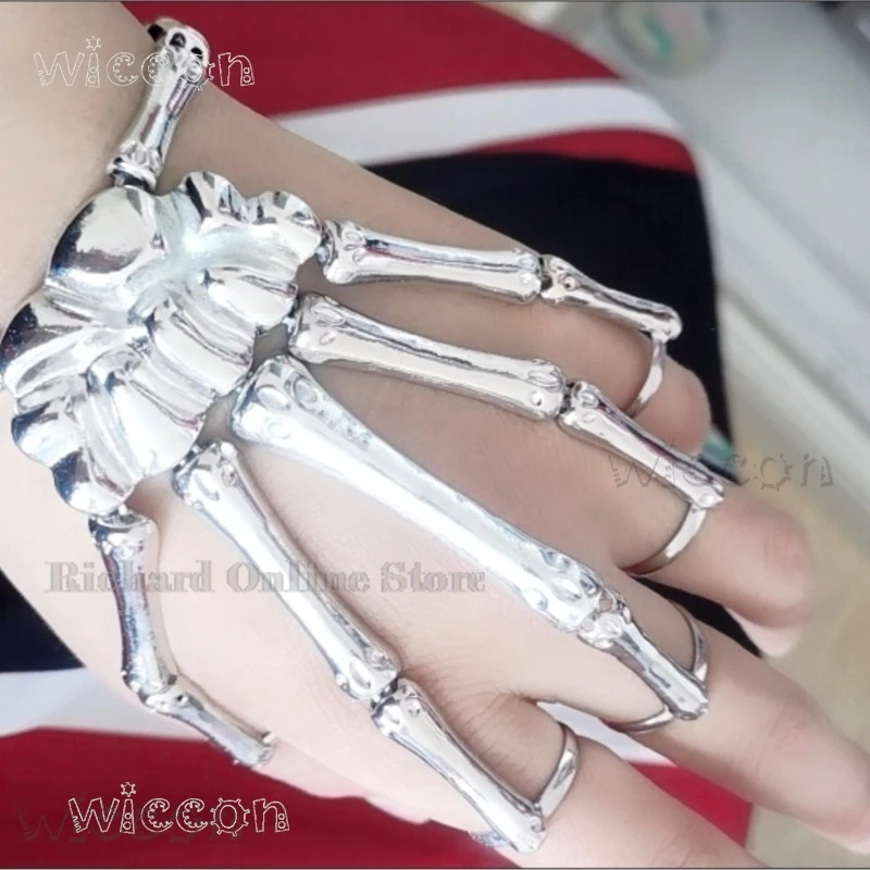 

Undertale Sans Cosplay Prop Accessories External Skeleton Gloves Sans Mask Gloves Halloween Anime Game Unisex Dress up Decor