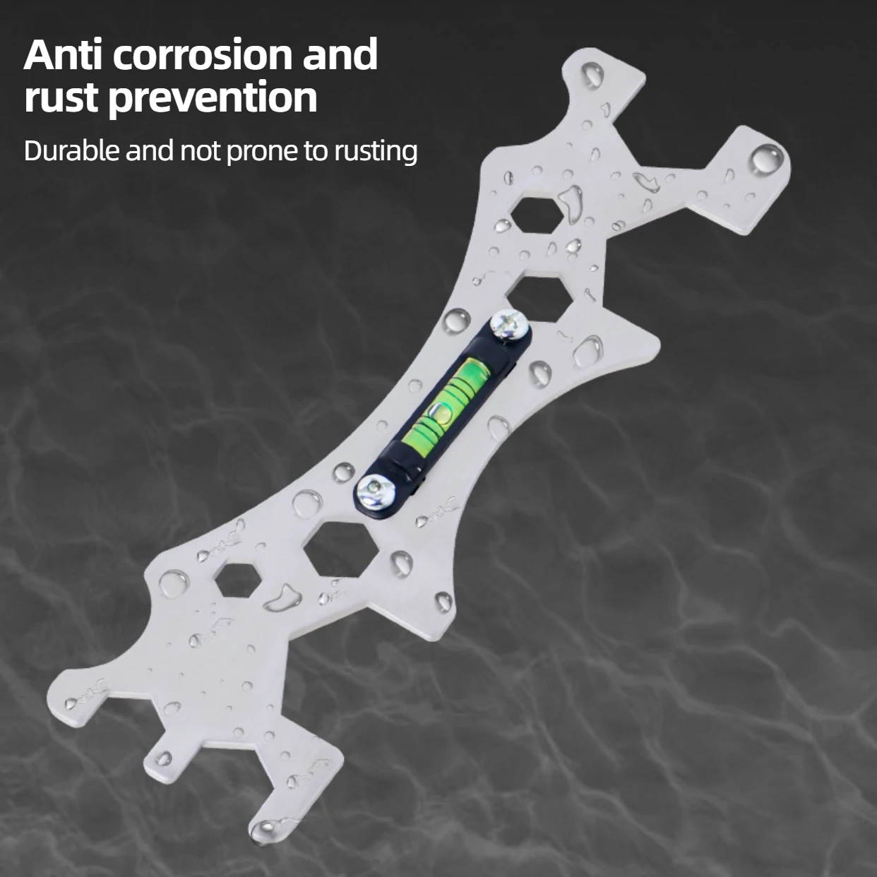 Llave Hexagonal multifuncional para instalación de grifo de ducha, herramienta de llave especial, regla, herramienta de medición de distancia,