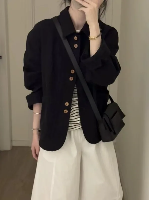 Koreaanse Sle ort Jaet dames lente herfst nieuwe vroege herfst casual modieuze lange jas herfst winter