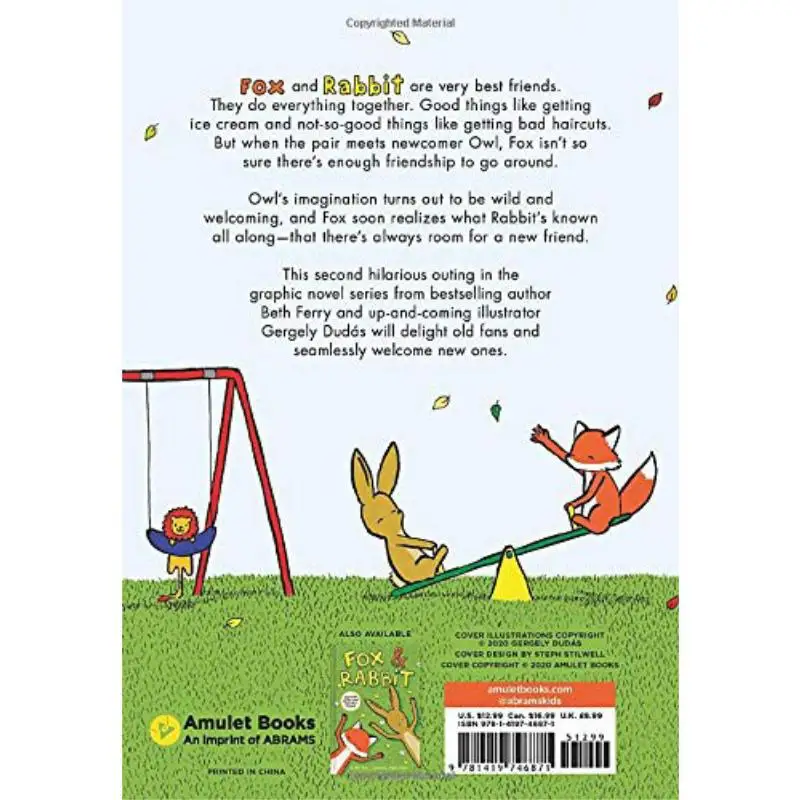 Gergely Duds Fox  Rabbit Make Believe Fox  Rabbit Book 2 Beth Ferry Harry N Abrams 9781419746871 Book