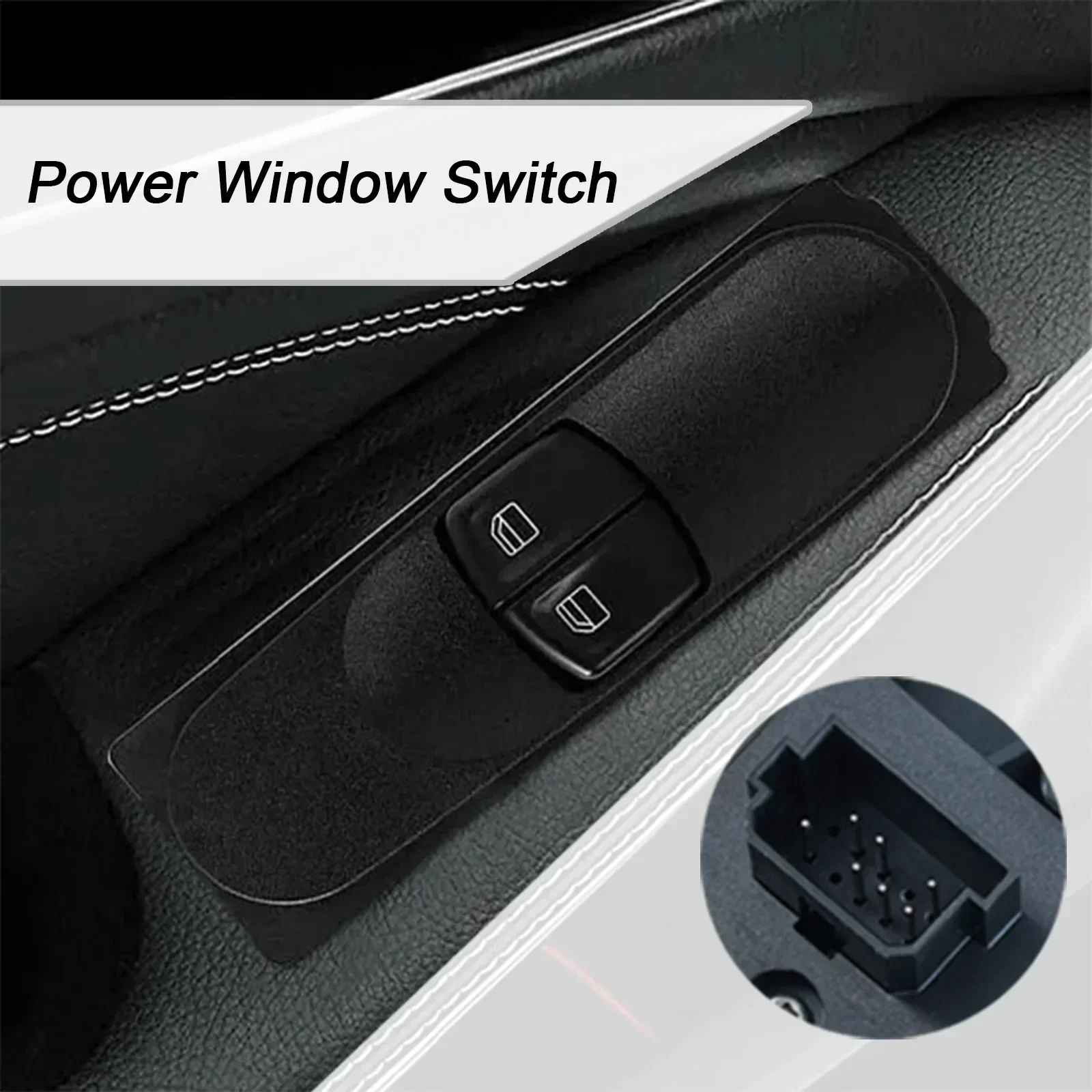 Electric Power Master Window Control Switch 7 Pins For Mercedes-Benz Vito Mixto W639 A6395450713 6395450713 2003 2007 2012 2014