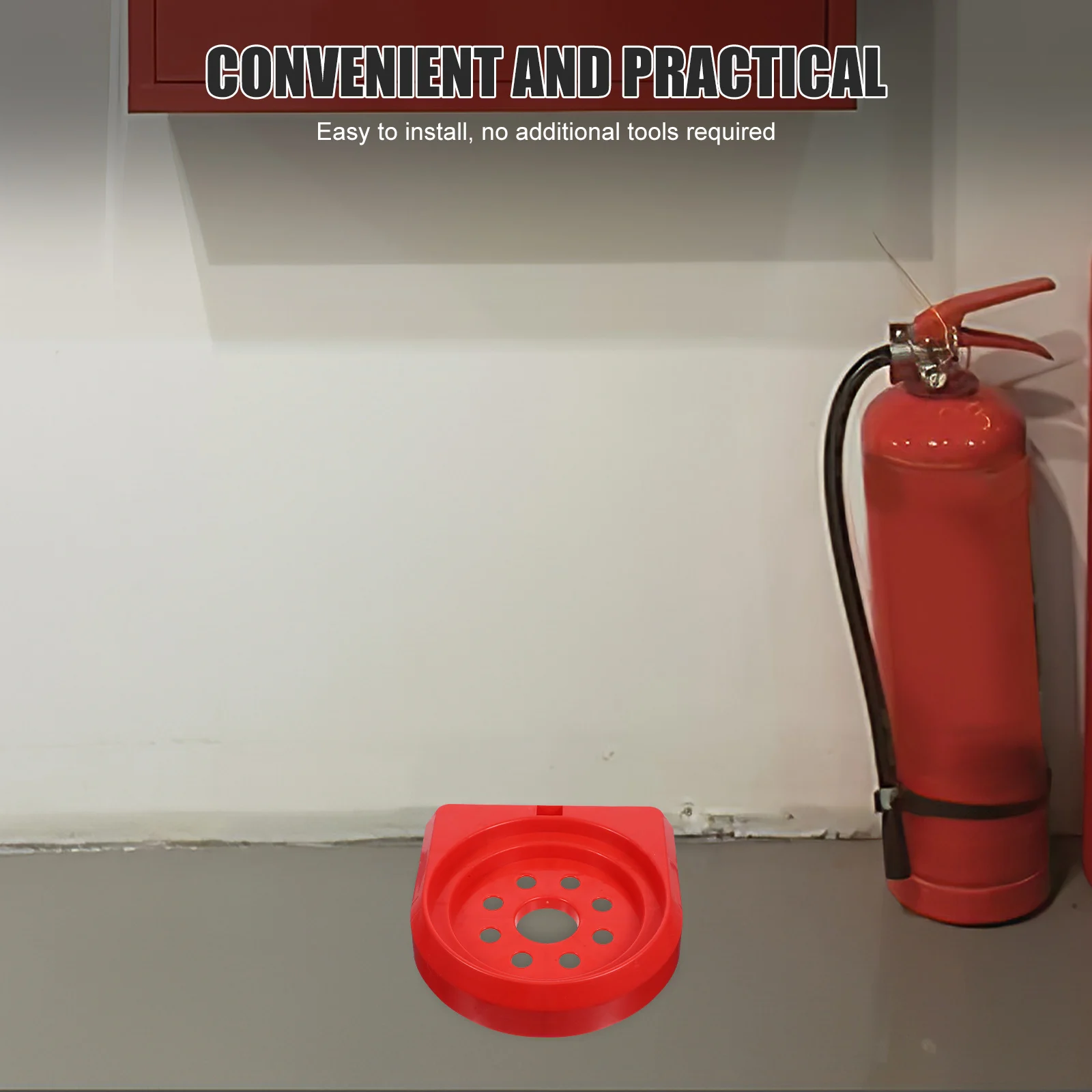 

Fire Extinguisher Base Universal Holder Wall Mount Bracket for Vehicle Boat Hooks Kit Stable Compact Design Easy Installation