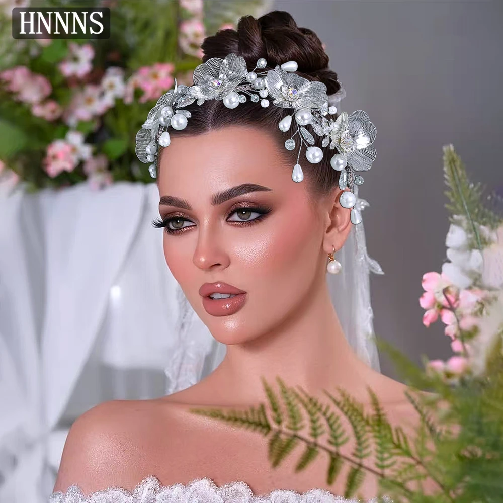 

TOPQUEEN Elegant Bridal Wedding Alloy Headband Handmade Bohemian Style Women's Banquet Dancing Party Hair Accessories YXA311