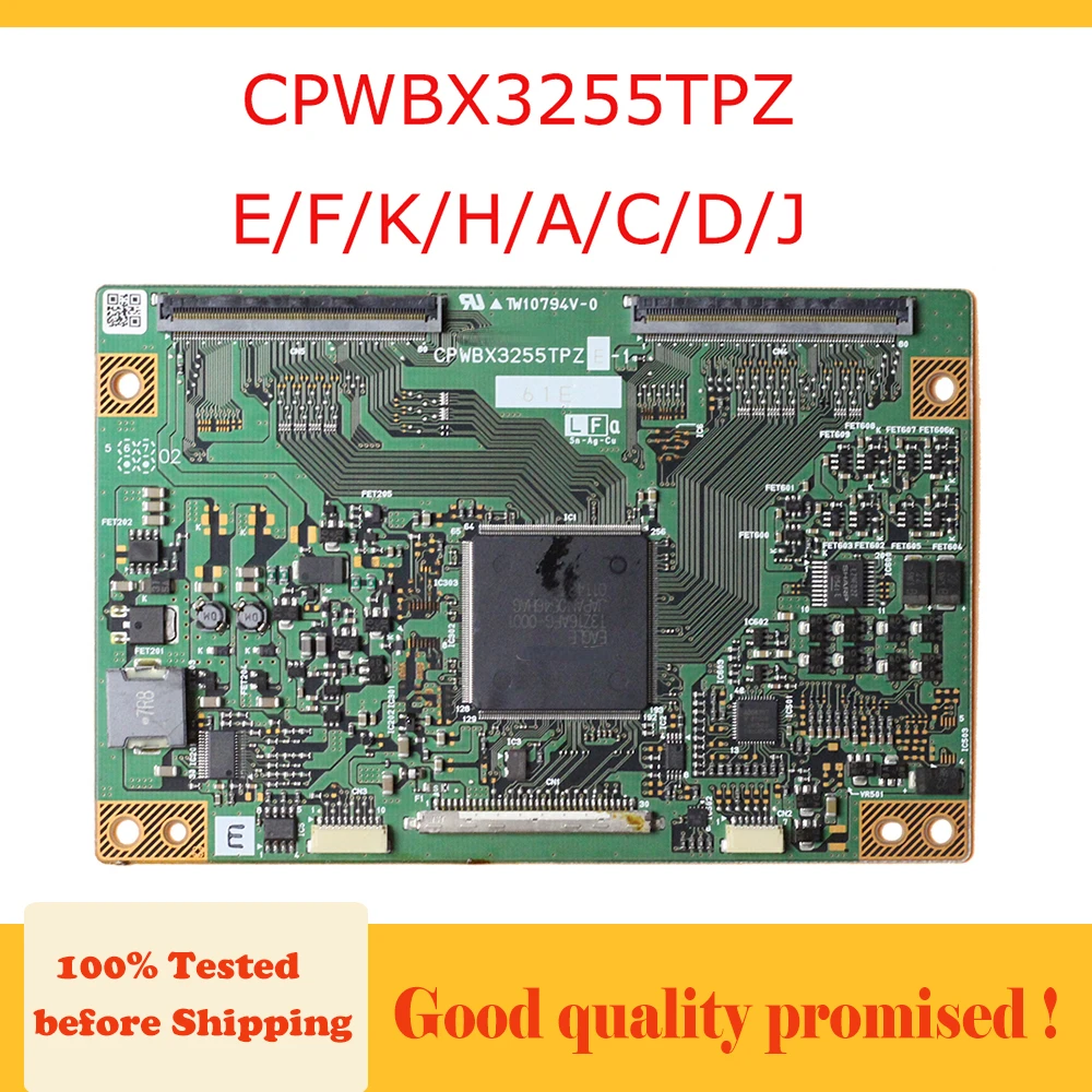 

3255TPZ CPWBX3255TPZ E/F/K/H/A/C/D/J Logic Board Profesional Test Original T-con Board CPWBX3255TPZ for TV T Con Card