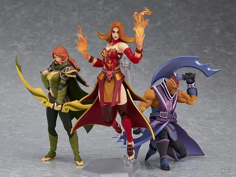 متوفر في المخزون الأصلي ماكس مصنع Figma SP 069 070 Figma 338 DOTA 2 مكافحة ماجى Windranger Lina أنيمي نموذج لجسم ألعاب الحركة الهدايا #6