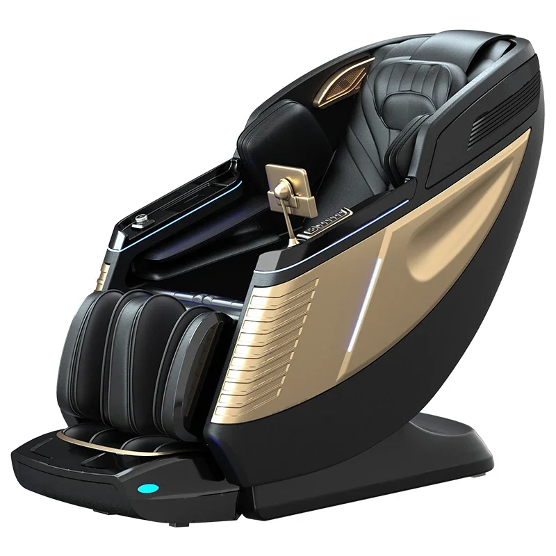 3D 4D Zero Gravity Luxury Air Pressure Shiatsu Heating 3d Neck Head Foot Full Body Massage Chair From OEM ODM Factory