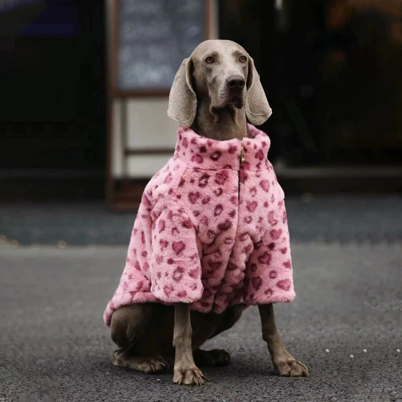 Large Dog Coat Jacket Winter Big Dog Clothes Poodle Border Collie Husky Samoyed Labrador Golden Retriever Weimaraner Clothing