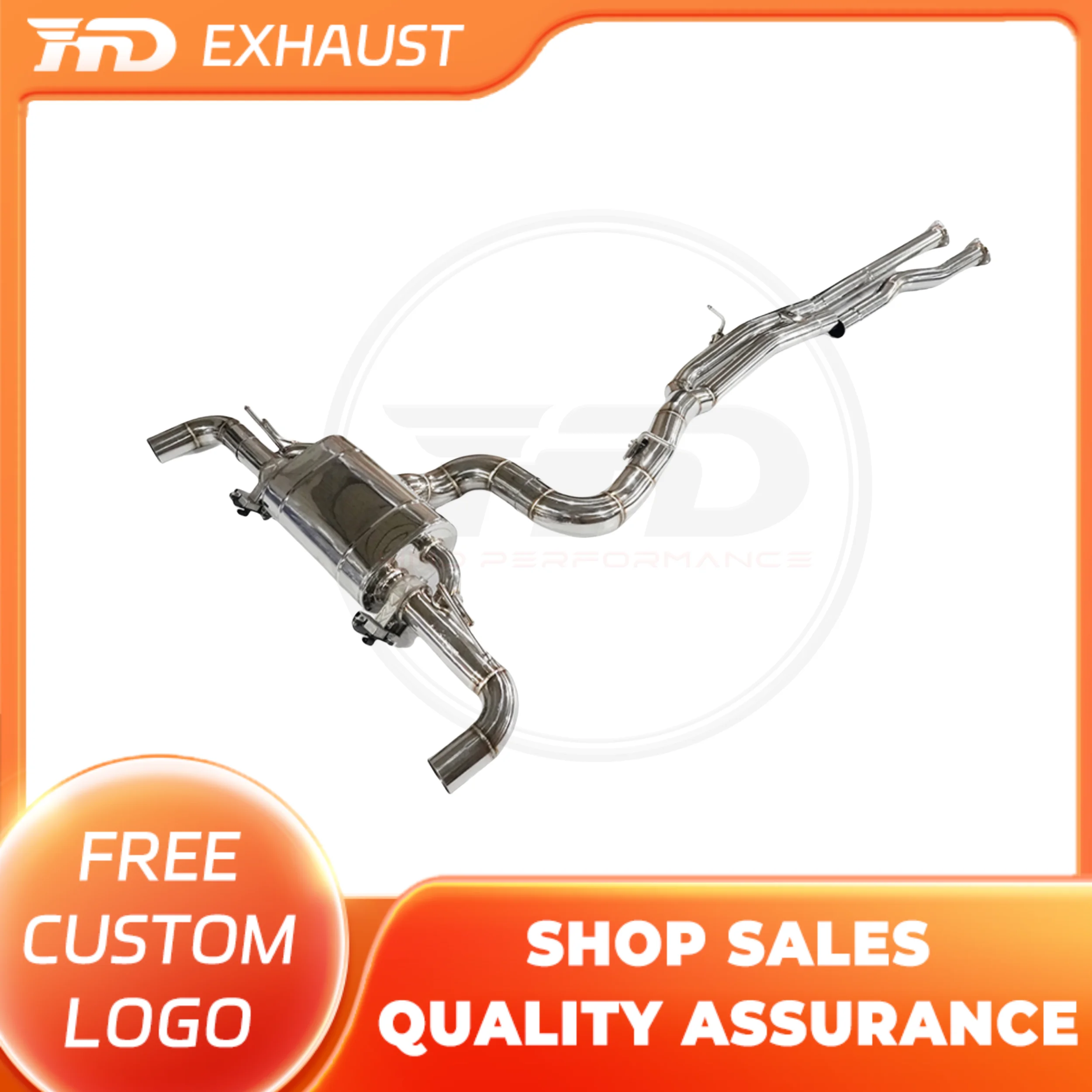 

HMD Exclusive Customization Stainless Steel Catback for Audi TTRS 2.5T With Electronic Valve With Resonant Tube Muffler Exhaust