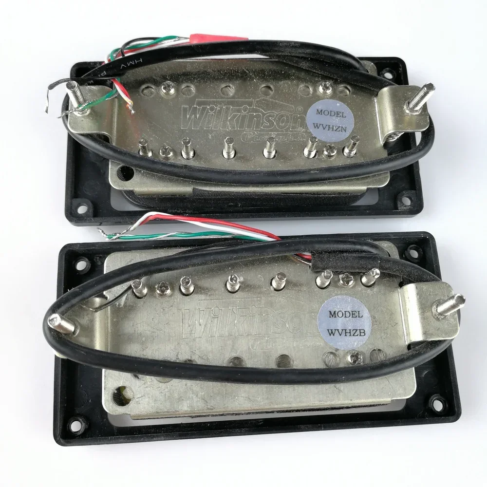 

Wilkinson WVHZ Vintage AlNiCo 5, звукосниматель-хамбакер для электрогитары (гриф/бридж), звукосниматели зебры, сделано в Корее