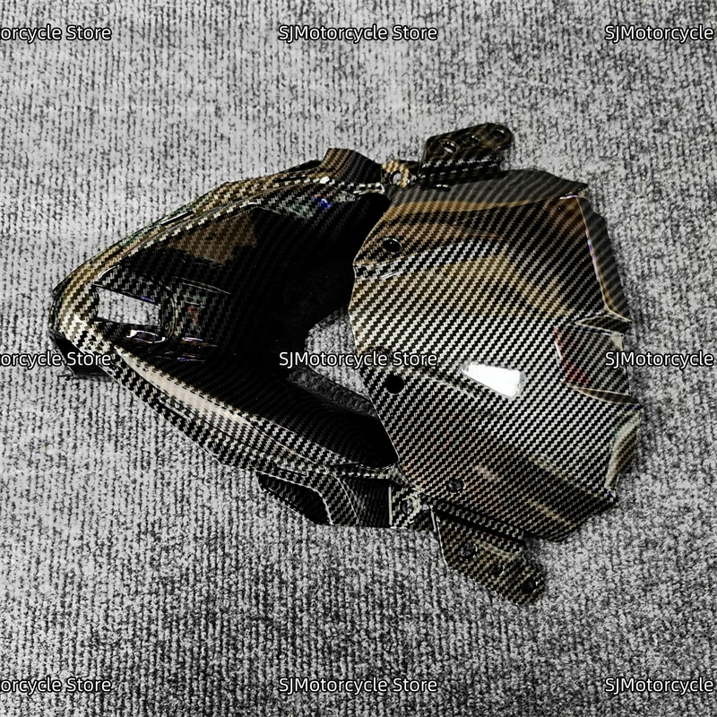 صالح لكاواساكي ZX-6R 636 ZX6R ZX 6R 2019 2020 2021 2022 2022 دراجة نارية ABS الأوسط الجبهة العلوي الأنف هدية القلنسوة #2