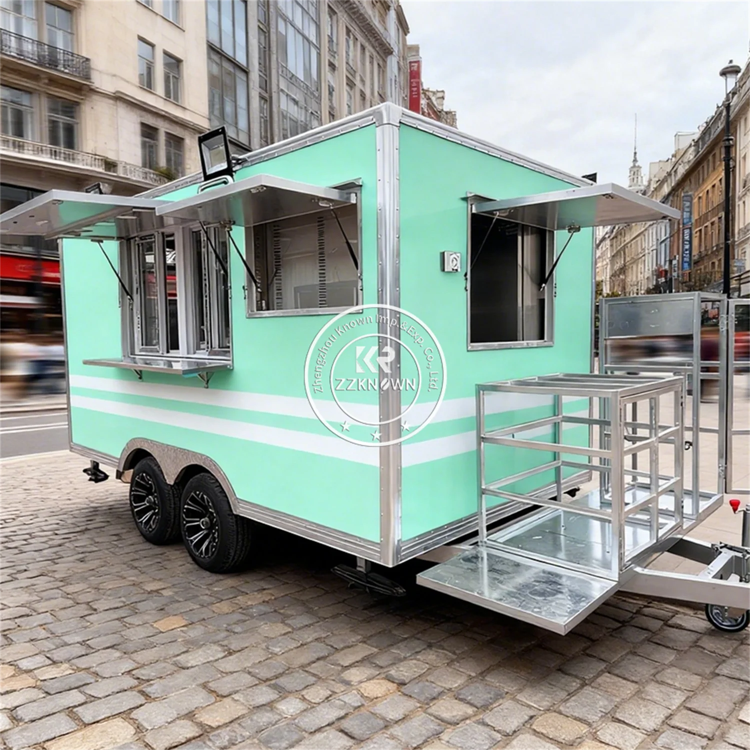 

Concession Coffee Bar Beer Truck Food Shop Bakery Ice Cream Cart Mobile Fast Food Truck Trailer With Full Kitchen