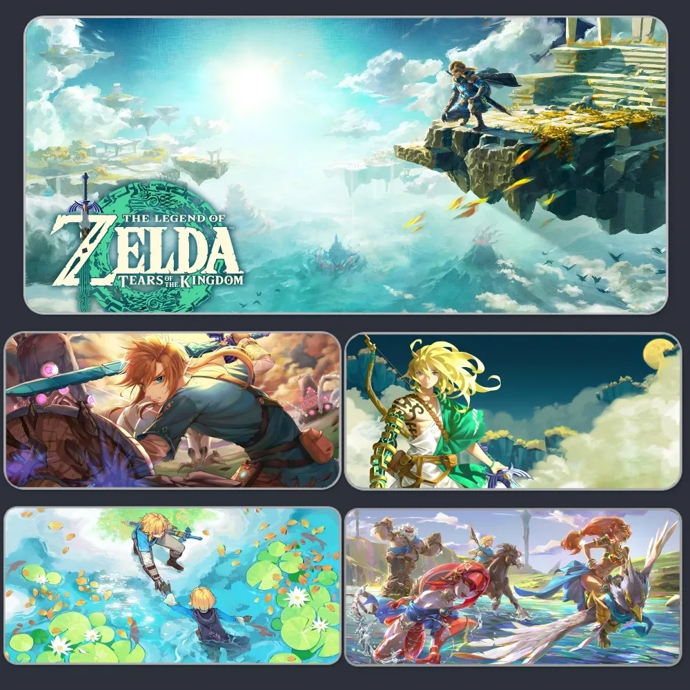 T-The Legend Of Zelda Mousepad Large Gaming Mouse Pad LockEdge Thickened Computer Keyboard Table Desk Mat