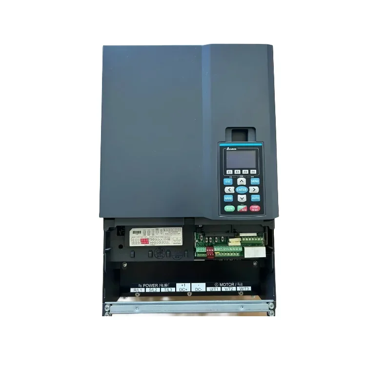 

Delta VFD550CP43S-21 55KW AC 380-480V Inverter Frequency Converters Inverters Motor Drives