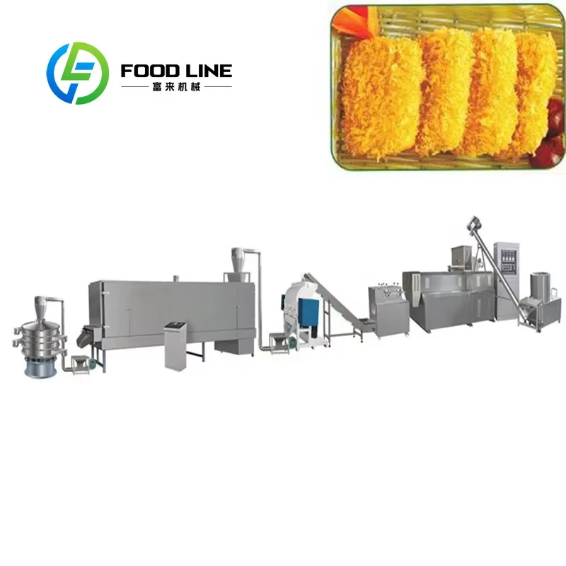 صانع فتات الخبز بانكو التجارية آلة كسارة الطعام الصناعية لمعالجة المصنع حسب الطلب #4