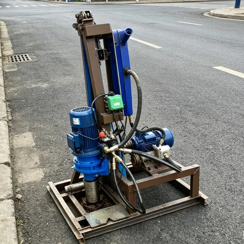 Customized High-quality water well drilling machine, farmer-recommended water well rig, best-selling water well borehole drill