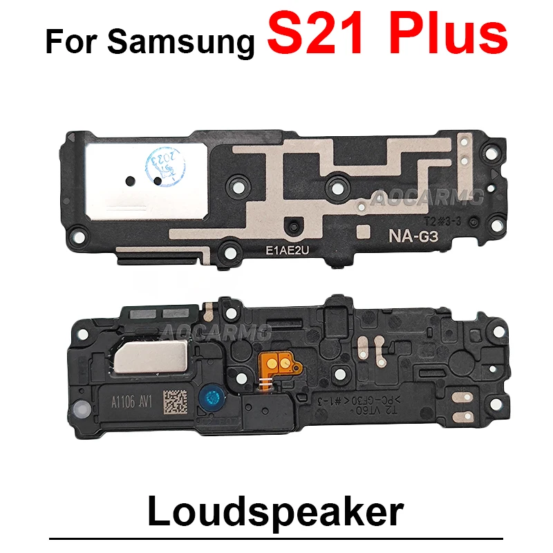 مكبر الصوت السفلي لقطع غيار إصلاح Samsung Galaxy S21 Ultra S21+ Plus #6