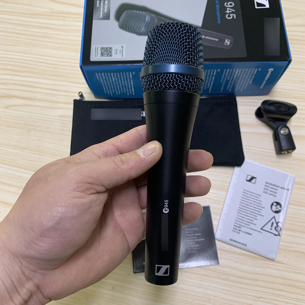 Imagem -05 - Wired Vocal Microfone Microfone Vocal Supercardioid Dinâmico Live e 900 e 945 Profissional