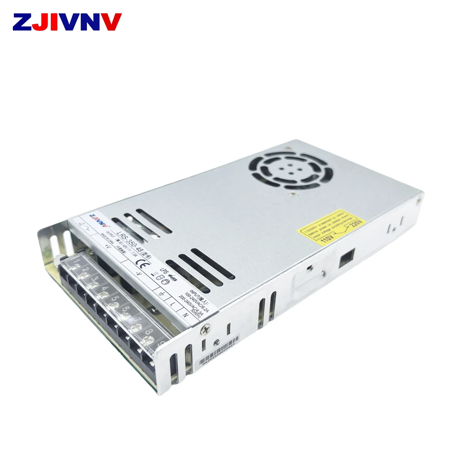 ZJIVNV Switching Power Supply LRS-350-5 5V AC-DC Single Output 60A 24kHz 110/220VAC Input for Industrial Automation
