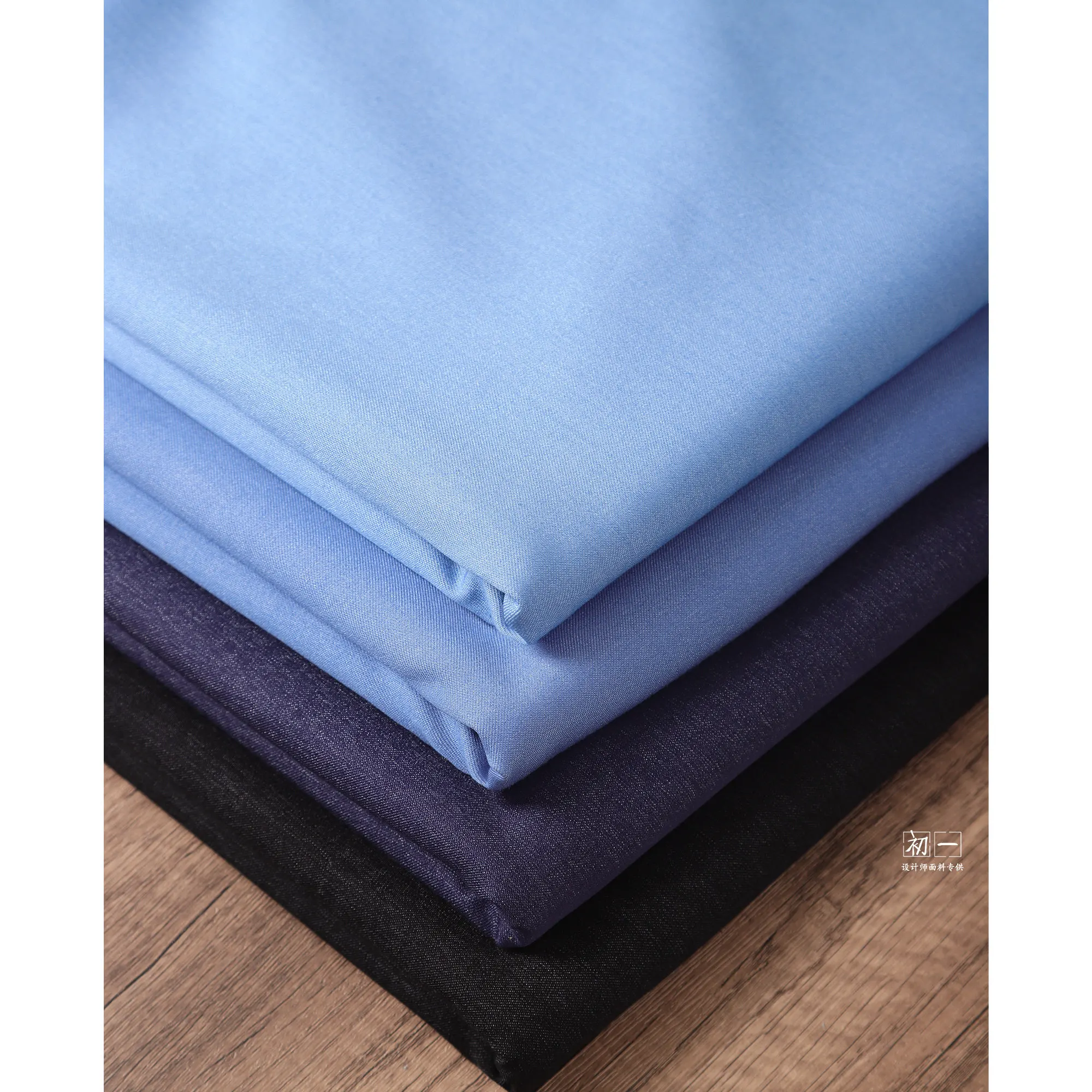 Non-Elastic Washed Denim Fabric Pants Jacket Shirt Apron Clothes Summer DIY Handmade Thin Fabric