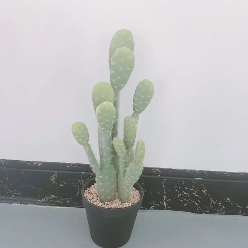 Hot Selling Home Room Landscape Decoration Mini Bonsai Artificial Cactus Plant for Indoor Decor - view 3