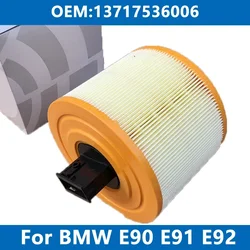 Car Air Filter Cleaner Element 13717536006 For BMW E90 E91 E92 E81 E84 E87 125 130i 325i 323i 330xi X3 N52 N53 Engine Intake