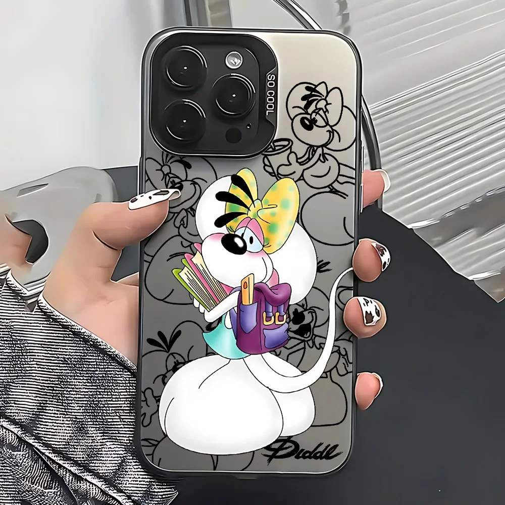 Neue Diddles Ballerinas Vibes Handyhülle für iPhone 17 16e 16 15 14 13 12 11 Mini Pro Max X XR XSMAX 8 Air Plus Matte Rückseite